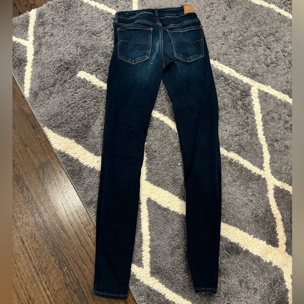 Dark blue American eagle jeans